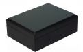 Humidor mit GeschenkSet - schwarz, spanischer Zeder, für 30 Zigarren - Achenty!