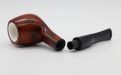 Lorenzo Pfeife Spitfire Meershaum 141 Brown Polish Apple