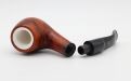 Lorenzo Pfeife Spitfire Meershaum 311 Brown Matt Bent