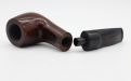 Lorenzo Pfeife Filtro 155 Walnut Polish bent