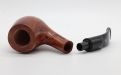 Lorenzo Pfeife Hand Cut 819 Natural Bent