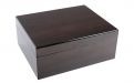 Humidor - Luxury Dunkelbraun, spanischer Zeder, für 50 Zigarren - Achenty!