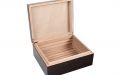 Humidor - Luxury Dunkelbraun, spanischer Zeder, für 50 Zigarren - Achenty!