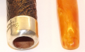 Peterson Pfeife Tan Spigot Silver 106 Sand
