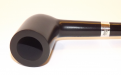 Peterson Churchwarden Dublin Ebony mit Silberring