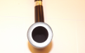 Peterson Churchwarden Dublin Ebony mit Silberring
