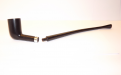 Peterson Churchwarden Dublin Ebony mit Silberring