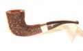 Peterson Pfeife Sherlock Holmes Mycroft Rustic F-lip (9mm)