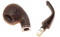 Peterson Pfeife Killarney ASSTD 03 Black Rustic P-lip