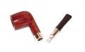 Peterson Pfeife Spigot Silver 106 Walnut F-lip