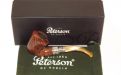 Peterson Pfeife Spigot Silver B10 Flame Grain F-lip