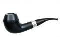 Peterson Pfeife Sherlock Holmes Deerstalker Ebony F-lip