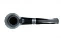 Peterson Pfeife Sherlock Holmes Deerstalker Ebony F-lip