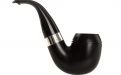 Peterson Pfeife Sherlock Holmes Baskerville Ebony P-lip