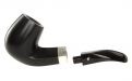 Peterson Pfeife Sherlock Holmes Milverton Ebony P-lip