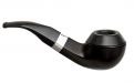 Peterson Pfeife Sherlock Holmes Squire Ebony F-lip