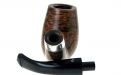 Peterson Pfeife Sherlock Holmes Gregson Black & White P-lip