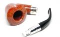 Peterson Pfeife Spigot Silver B10 Natural F-lip