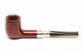 Peterson Pfeife Spigot Silver 106 Red F-lip