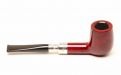 Peterson Pfeife Spigot Silver 106 Red F-lip