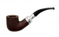 Peterson Pfeife Spigot Silver 01 Sand F-lip 
