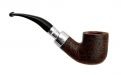 Peterson Pfeife Spigot Silver 01 Sand F-lip 