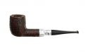 Peterson Pfeife Spigot Silver 106 Sand F-lip