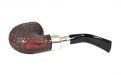 Peterson Pfeife Spigot Silver X220 Rustic F-lip