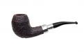 Peterson Pfeife Spigot Silver XL14 Rustic F-lip