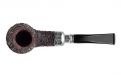 Peterson Pfeife Spigot Silver XL14 Rustic F-lip