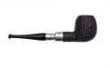 Peterson Pfeife Spigot Silver 87 Ebony F-lip