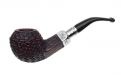 Peterson Pfeife Spigot Silver XL15 Rustic F-lip