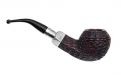 Peterson Pfeife Spigot Silver XL15 Rustic F-lip
