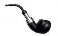 Peterson Pfeife Spigot Silver XL02 Ebony F-lip