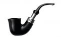 Peterson Pfeife Spigot Silver 05 Black F-lip