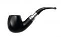 Peterson Pfeife Spigot Silver 68 Black F-lip