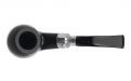 Peterson Pfeife Spigot Silver 68 Black F-lip