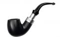 Peterson Pfeife Spigot Silver 221 Ebony F-lip (9mm)