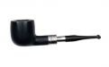 Peterson Pfeife Spigot Silver 606 Ebony F-lip
