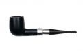 Peterson Pfeife Spigot Silver X105 Black F-lip