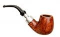 Peterson Pfeife Spigot Silver XL90 Walnut F-lip