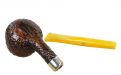 Peterson Pfeife Rock of Cashel 407 Sand F-lip