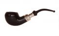 Peterson Pfeife Spigot Silver 999 Ebony F-lip