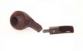 Stanwell Pfeife De Luxe 191 Black Sand