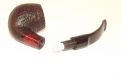 Stanwell Pfeife Featherweight 304 Black Sand