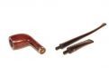 Stanwell Pfeife H. C. Andersen 1/A Brown Polish ohne Filter