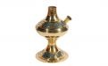 Exclusive Wasserpfeife aus Messing - 40 cm, Blau