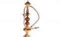 Exclusive Wasserpfeife aus Messing - 40 cm, Orange