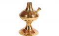 Exclusive Wasserpfeife aus Messing - 40 cm, Orange