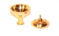 Exclusive Wasserpfeife aus Messing - 40 cm, Bunte